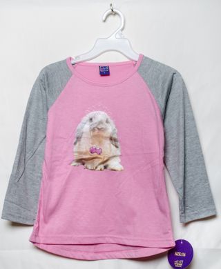 Кофта для дівчинки Only Kids Рожевий (OKLK rabbit pink (116 (6 років)