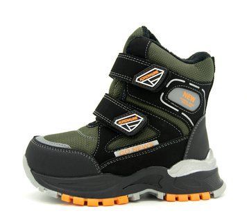 Ботинки для мальчика BBT KIDS Хаки с оранжевым (X022 khaki-or (32 (20,5 см))