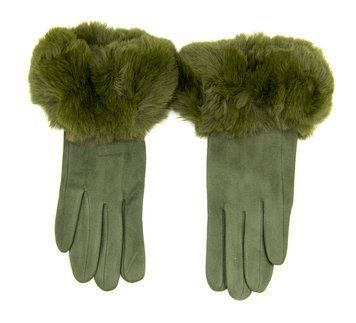 Перчатки женские Ronaerdo Хаки (DR164 khaki (all size (длина 24 см)))