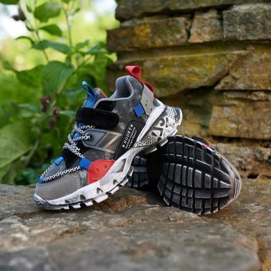 Кросівки для хлопчика KIMBO Сіро-Червоний (DD568-2B gray-red (27 (16,5 см))