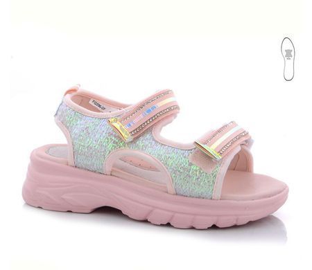 Босоножки для девочки KIMBO Розовый (FG396-3F pink (35 (23 см))