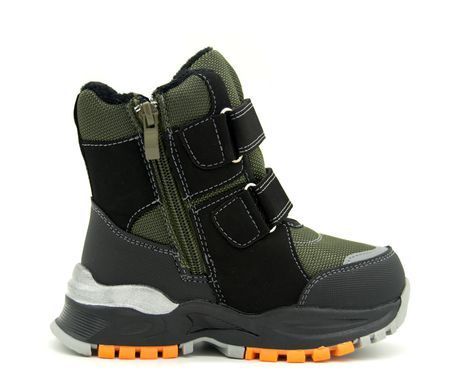 Черевики для хлопчика BBT KIDS Хакі з помаранчевим (X022 khaki-or (27 (17,5 см))