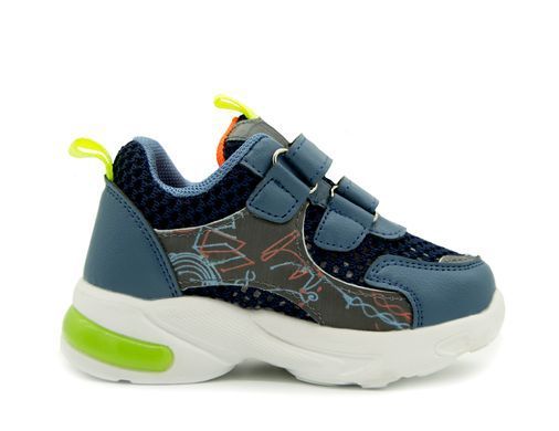Кроссовки на лепучках для мальчика Tom.M Синий (CT9763 blue (21 (13,5 см))