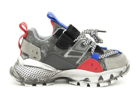 Кросівки для хлопчика KIMBO Сіро-Червоний (DD568-2B gray-red (27 (16,5 см))