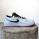 Кеди Nike Air Jordan 1 Low Fearless No brand Чоловічі Білий 41 (26,5 см) (A566 white)