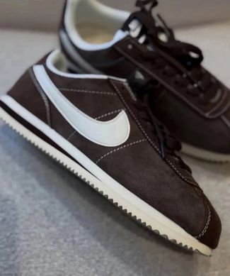 Кроссовки Nike Cortez W женские No brend Шоколадный (HD81 chocolate (36.5 (23 см))