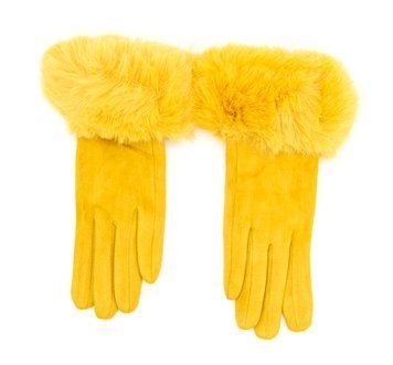 Перчатки женские Ronaerdo Желтый (DR164 yell (all size (длина 24 см)))