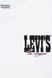 Бавовняний дитячий лонгслів Levi's GIDDY UP LS TEE для хлопчика Молочний (428 pvu white (92 (2A))