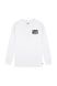 Бавовняний дитячий лонгслів Levi's GIDDY UP LS TEE для хлопчика Молочний (428 pvu white (92 (2A))