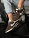 Кроссовки Nike Cortez W женские No brend Шоколадный (HD81 chocolate (36.5 (23 см))