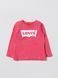 Лонгслив с логотипом Levi's для девочки Розовый 62 см (3 мес) (215 pvu pink)