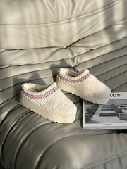 Тедді Уги Тапки TAZZ BRAID SLIPPERS жіночі YALA Молочний (YZM23 milk (41 (26 см))