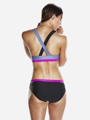 Плавки женские Speedo HydrActive 2 Piece Черно-розовый (8-110165110 black-pink LPP (40 (L))