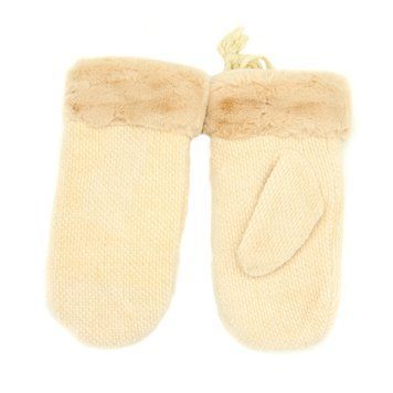 Варежки женские Ronaerdo Бежевый (BN3009 beige (all size (длина 22 см))