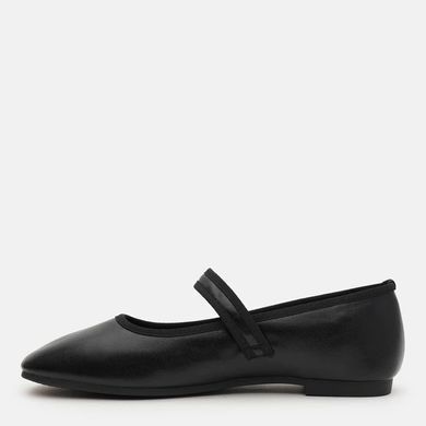 Балетки Мері Джейн з ремінцем Loretta Жіночі Чорний 36 (23,5 см) (X348 black)