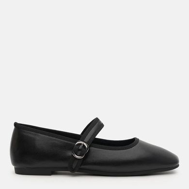 Балетки Мері Джейн з ремінцем Loretta Жіночі Чорний 36 (23,5 см) (X348 black)