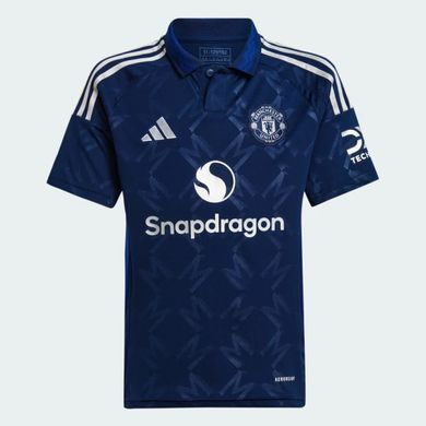 ДЖЕРСІ ADIDAS MANCHESTER UNITED 24/25 AWAY KIDS для дітей Блакитний (IT1957 MUFC blue lav25 (11-12Y/152)