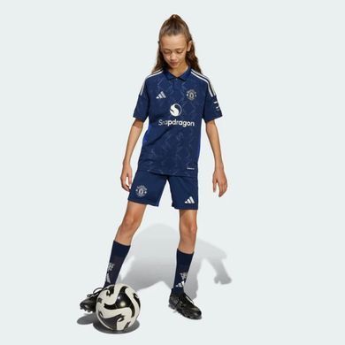 ДЖЕРСІ ADIDAS MANCHESTER UNITED 24/25 AWAY KIDS для дітей Блакитний (IT1957 MUFC blue lav25 (11-12Y/152)