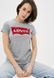 Футболка женская Levi's batwing logo Серый (17369-0263 grey lav25 (S)