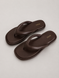 Трендовые кожаные вьетнамки Meideli Женские Шоколадный 36 (23,5 cм) Код: c92-2 brown