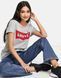 Футболка женская Levi's batwing logo Серый (17369-0263 grey lav25 (S)