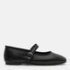 Балетки Мері Джейн з ремінцем Loretta Жіночі Чорний 36 (23,5 см) (X348 black)