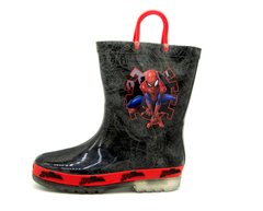 Гумові чоботи для хлопчика Marvel Чорний з червоним (Marvel27 black CV (26 (16 см))