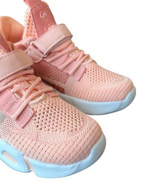 Текстильные кроссовки Bessky для девочки Розовый 32 (21 см) (B56 pink)