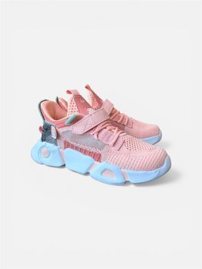 Текстильные кроссовки Bessky для девочки Розовый 32 (21 см) (B56 pink)