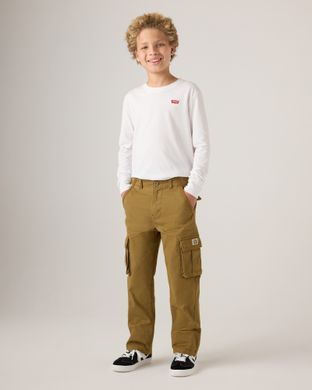 Штани карго Levi's для хлопчика Гірчичний 110 см (5 лет) (211 pvu ermine)