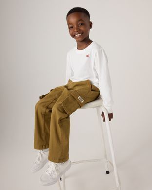 Штани карго Levi's для хлопчика Гірчичний 110 см (5 лет) (211 pvu ermine)