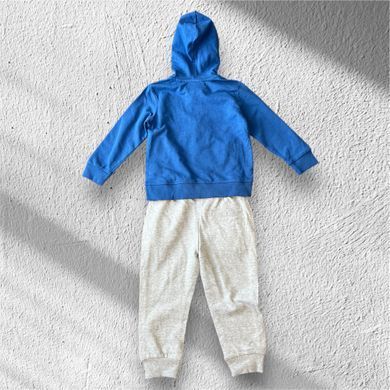 Спортивный костюм, двунитка, без утеплителя для мальчика Piazza Italia Серо-синий (PIT1501 189 blue-grey 18-24 мес (92 см))