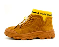 Демісезонні черевики для дітей Apawwa Коричневий (7431 brown 37 (23 см))