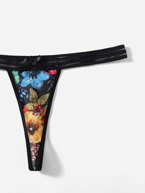 Комплект женского нижнего белья Shein Черный (H020 black (1XL (EU46))