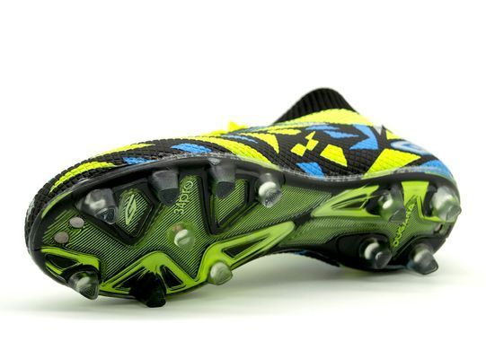 Бутси для дітей Dugana Чорний, салатовий, синій (KRA2024 black-green-blue (36 (23 см))