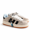 Кросівки Adidas Campus No brand Унісекс Сіро-бежевий 36 (23,5 см) (b243 grey-beige)