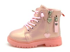Демисезонные ботинки для девочки BBT Kids Розовый (R620 pink (26 (15,5 см))