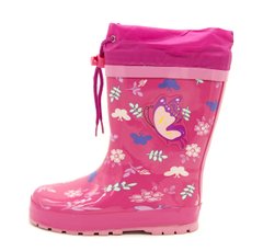 Гумові чоботи для дівчаток KIMBO Рожевий (Y280-2 pink (35 (23 cм))