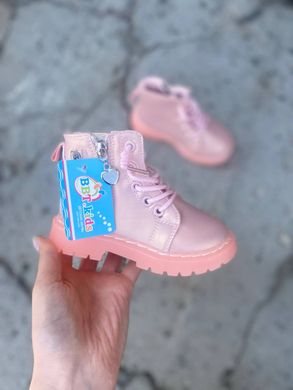 Демісезонні черевики для дівчинки BBT Kids Рожевий (R620 pink (26 (15,5 см))