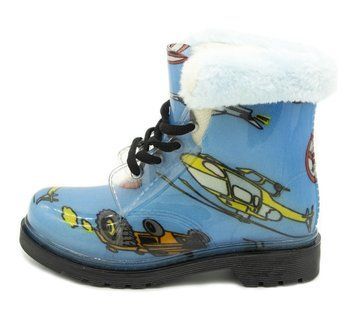 Резиновые ботинки для мальчиков Dual Синий (012-210a blue (35 (22 см))