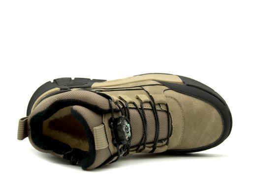 Ботинки с крутилкой BOA для мальчика Kimboo Коричневый (p24175 brown (32 (21 см))