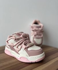 Кросівки для дівчинки Kimboo Біло-рожевий (H3702 white-pink (37 (22,5 см))