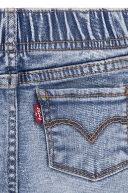 Комплект 2в1 Levi's для дівчинки: лонгслів та джинси Рожево-синій (502 set pvu lotus (62 (3m))