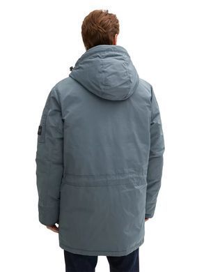 Зимняя куртка Парка мужская Tom Tailor Серо-голубой (1039772 grey-blue XL)