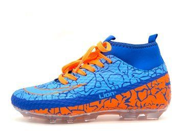 Бутси для дітей LION Синьо-Помаранчевий (KRA1071 blue-orange (39 (25 см))