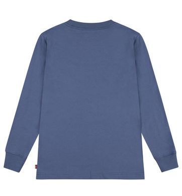 Лонгслив Levis для детей из органического хлопка с логотипом Синий (184 pvu blue (92 (2A))