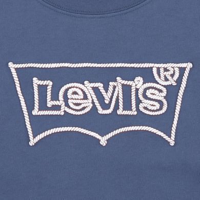 Лонгслив Levis для детей из органического хлопка с логотипом Синий (184 pvu blue (92 (2A))