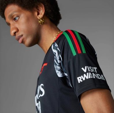 Футболка чоловіча Adidas Arsenal XL 24/25 Away Jersey Black IT6148 Чорний (IT6148 black lav25 (XL)