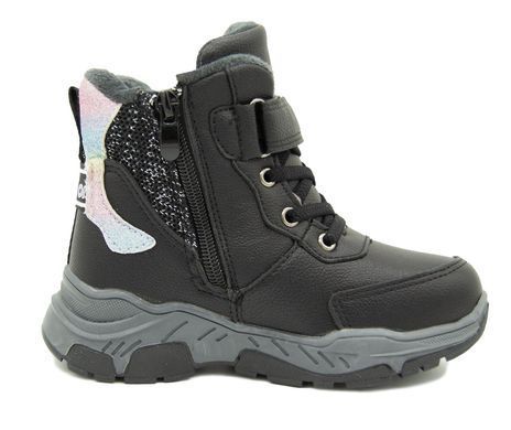 Черевики для дівчаток Y.TOP Чорний (HY1061-6 black (32 (20,5 см))