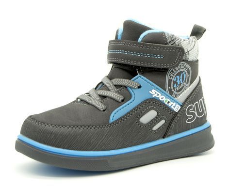 Черевики для хлопчика BBT Kids Сіро-Синій (H2920 grey-blue (27 (16,5 см))